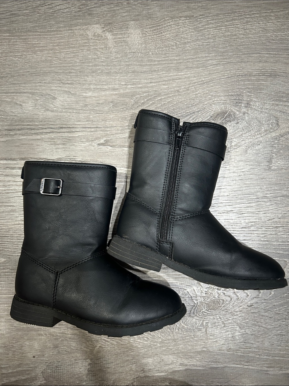 Carter’s Black Mid-Calf Riding Boot - Picture 4 of 7